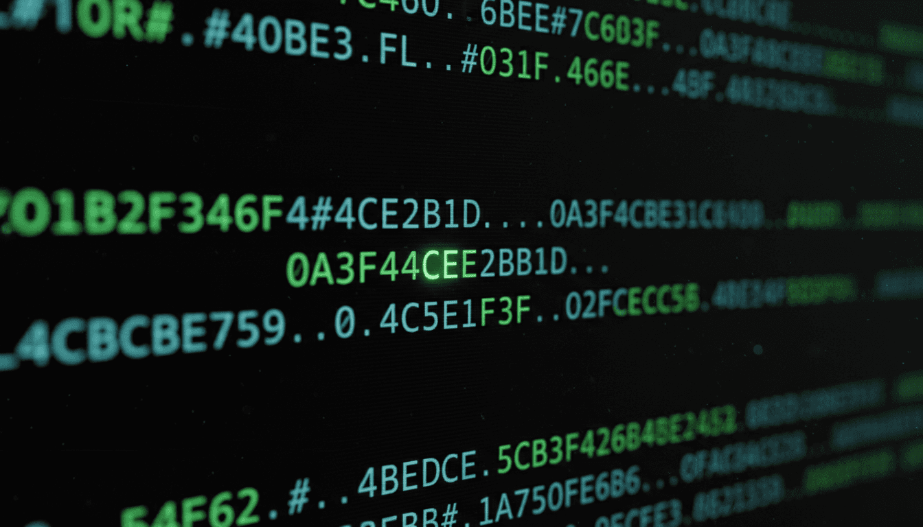 Cryptographic hash verification process