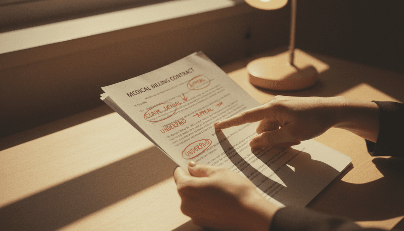 Detailed view of forensic contract analysis and claim review