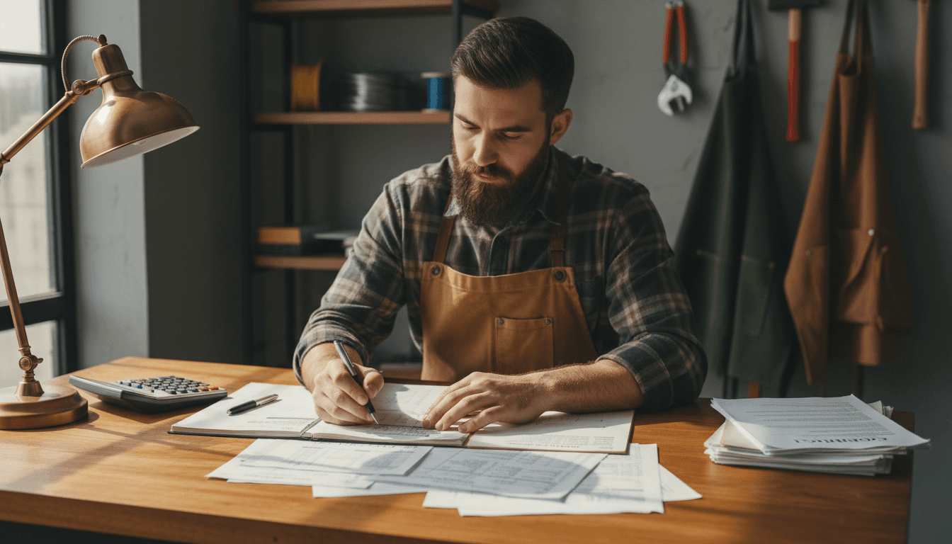 The Handyman's Ledger training module demonstrating billing recovery for service providers