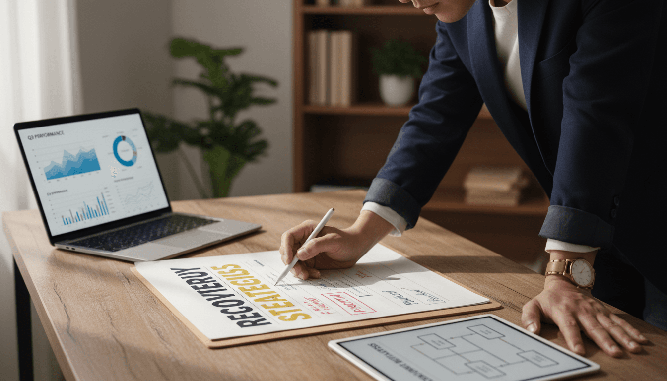 Recovery strategy documentation and recommendations