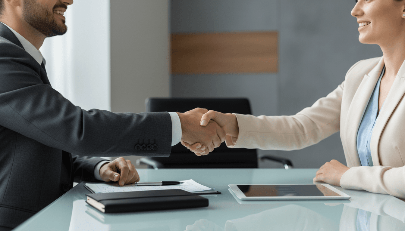 Partnership handshake and performance-based recovery agreement