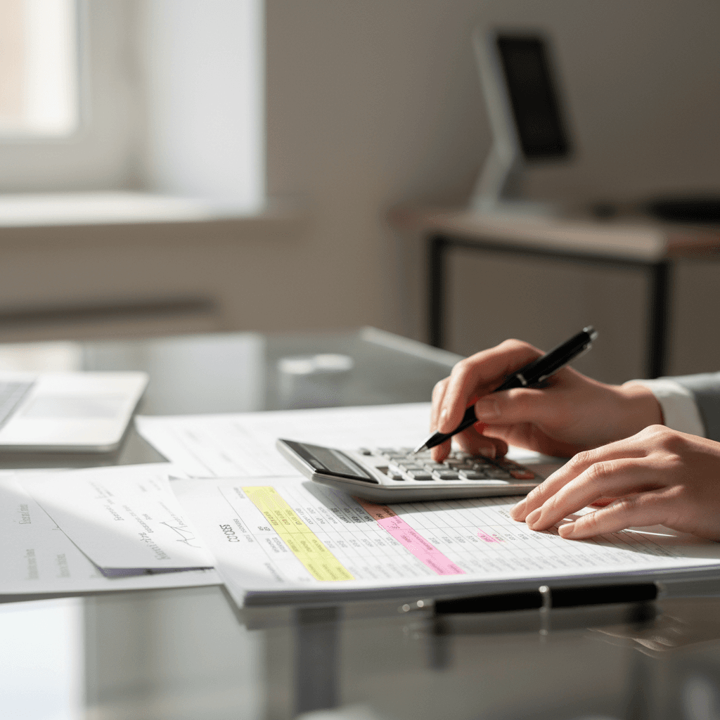 Healthcare billing professional reviewing claim discrepancies and denial patterns on a secure audit dashboard