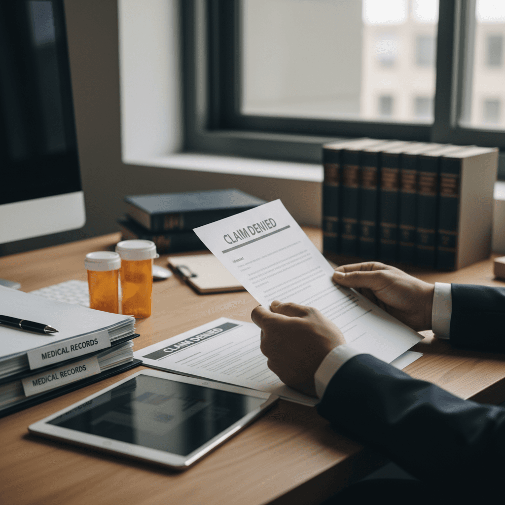 Precision appeal letter with specific denial code responses